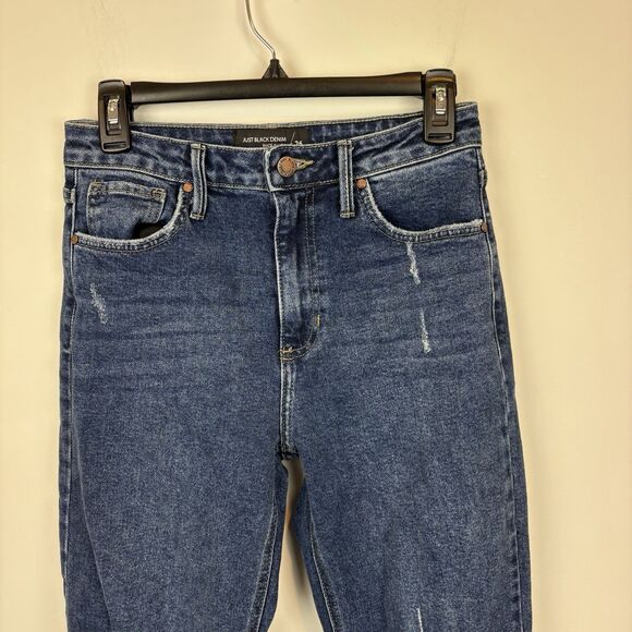 Just Black Denim Blue‎ Straight Jeans Size 26 - Picture 7 of 8